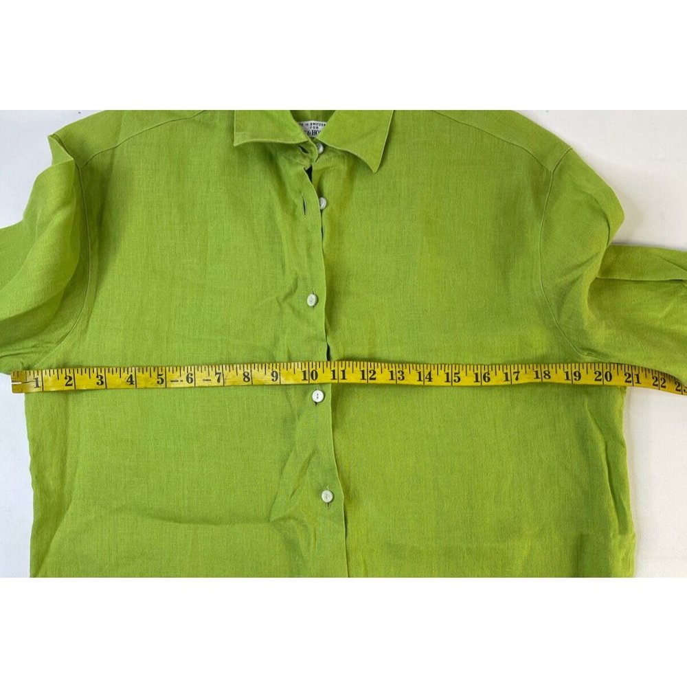 Maus & Hoffman Linen Collared Button Shirt - image 3